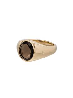 Tom Wood золотое кольцо с раухтопазом