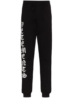 VETEMENTS спортивные брюки с логотипом