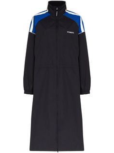 VETEMENTS пальто на молнии с логотипом