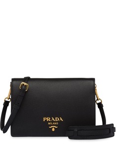 Prada сумка на плечо с откидным клапаном