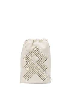 Jil Sander drawstring pouch shoulder bag