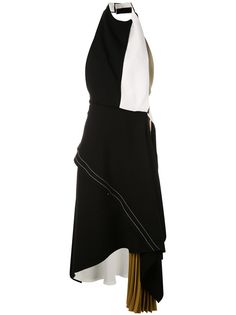 Proenza Schouler многослойное платье без рукавов с драпировкой