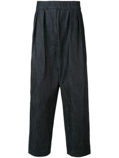 Pierre-Louis Mascia loose fit side stripe trousers