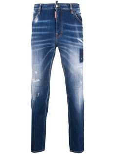 Dsquared2 джинсы кроя слим с эффектом потертости