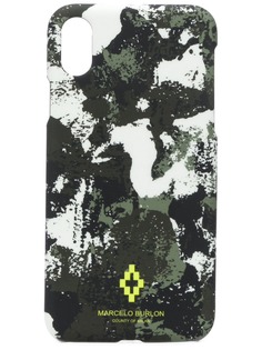 MARCELO BURLON COUNTY OF MILAN Cross Camo iPhone XS case