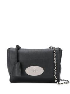 Mulberry сумка на плечо Lily с тиснением под кожу крокодила
