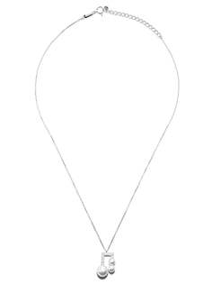 Tasaki золотое колье Balance Note Collection Line Akoya с жемчугом и бриллиантами