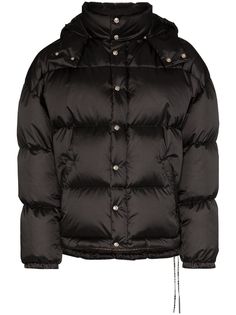 Mastermind Japan пуховик с вышитым логотипом