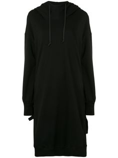 Yohji Yamamoto платье с капюшоном на шнурке