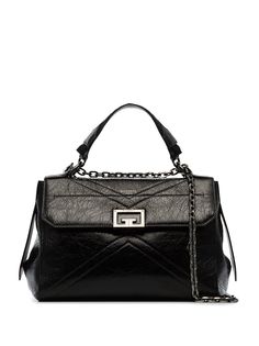 Givenchy сумка на плечо среднего размера с металлическим логотипом