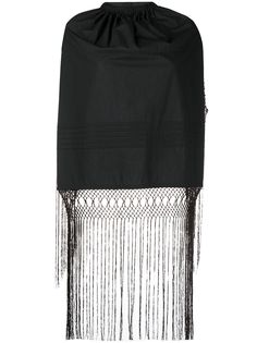 Loewe open-back fringed top