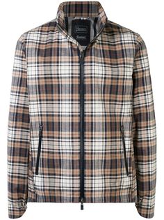 Herno thermal checkered jacket