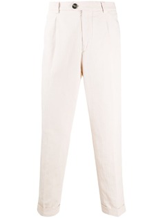 Brunello Cucinelli брюки чинос кроя слим
