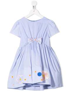 Simonetta embroidered short dress