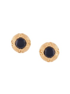 Chanel Pre-Owned серьги 1980-х годов с логотипом CC