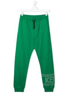 Kenzo Kids спортивные брюки с логотипом