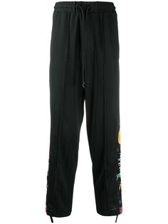Versace Jeans Couture спортивные брюки с принтом