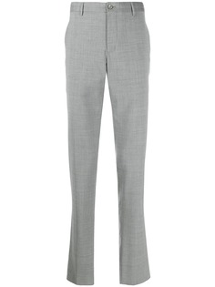 Pt01 брюки строгого кроя в микроклетку