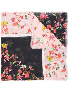 LIU JO платок с цветочным принтом
