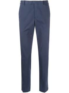 Pt01 брюки кроя слим со складками