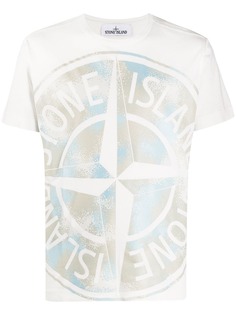 Stone Island футболка с логотипом