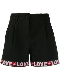 Love Moschino шорты с логотипом