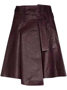 Chloé юбка мини с поясом на завязке
