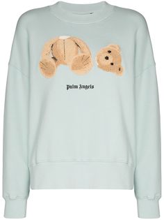 Palm Angels толстовка Bear с логотипом