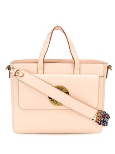 Love Moschino scarf-embellished tote bag