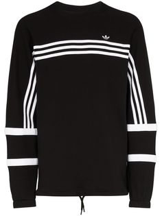 adidas Cover One cotton crew sweatshirt
