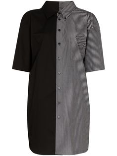 Mm6 Maison Margiela panelled shirt dress