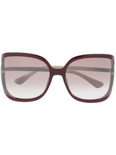 Jimmy Choo Eyewear солнцезащитные очки Tilda в массивной оправе