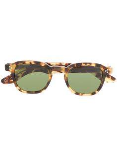 Moscot tortoise-shell square sunglasses