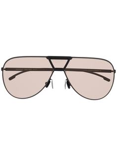 Mykita солнцезащитные очки-авиаторы Pepper