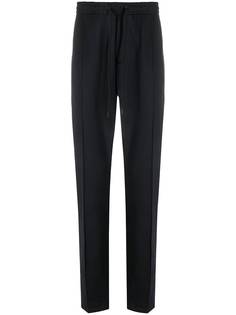 Emporio Armani джоггеры с кулиской и кантом