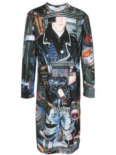 Comme Des Garçons Homme Plus топ оверсайз с принтом