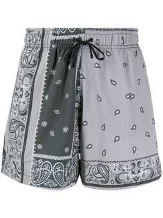 AMIRI paisley print swim shorts