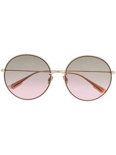 Dior Eyewear солнцезащитные очки Dior Society в круглой оправе