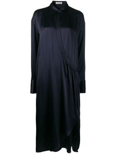 Jil Sander silk shirt dress