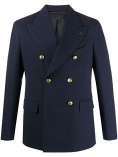 Gabriele Pasini double-breasted pin detail blazer