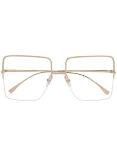 Fendi Eyewear очки FF0422 000 в квадратной оправе