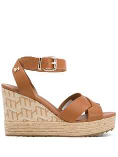 Tommy Hilfiger TH monogram wedges