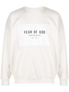 Fear Of God толстовка с круглым вырезом и логотипом