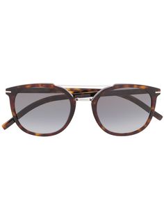Dior Eyewear солнцезащитные очки Black Tie в круглой оправе