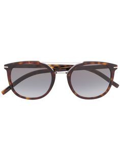 Dior Eyewear солнцезащитные очки Black Tie в круглой оправе