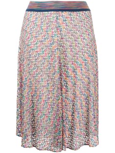 Missoni юбка с поясом в полоску