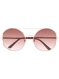 Tom Ford Eyewear солнцезащитные очки Dolly в круглой оправе