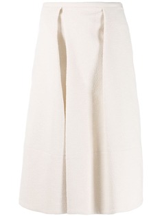 Jil Sander плиссированная юбка А-силуэта