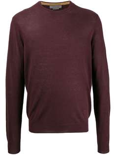 Corneliani топ тонкой вязки с длинными рукавами