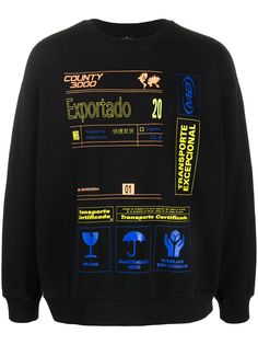 MARCELO BURLON COUNTY OF MILAN толстовка Exportado с принтом